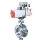 气动法兰式硬密封蝶阀